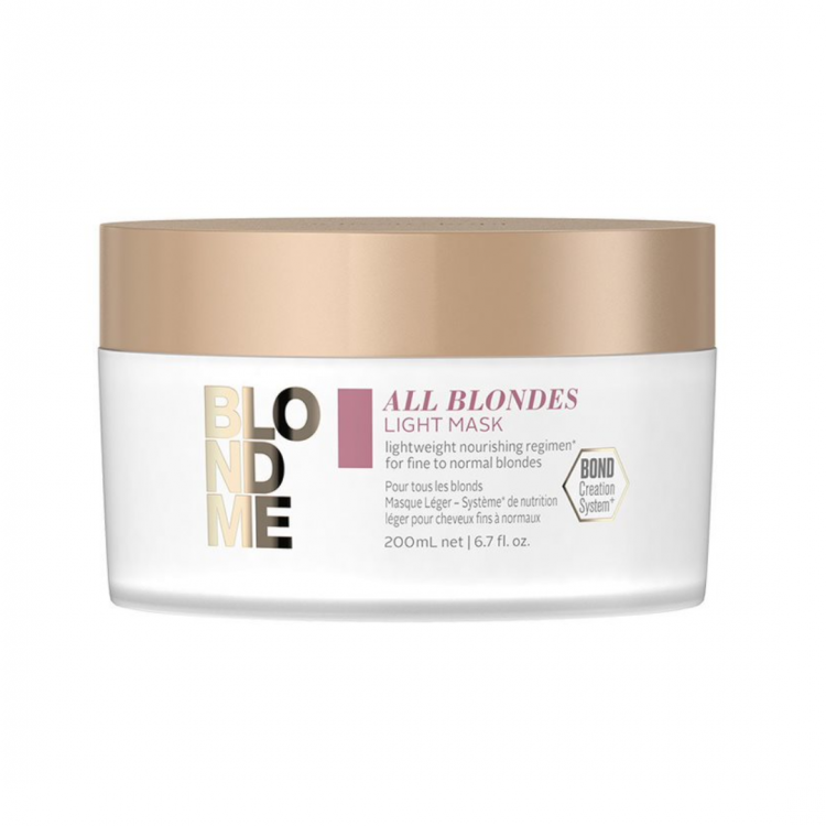 BLONDME Mascarilla Ligera para todo tipo de rubios Schwarzkopf