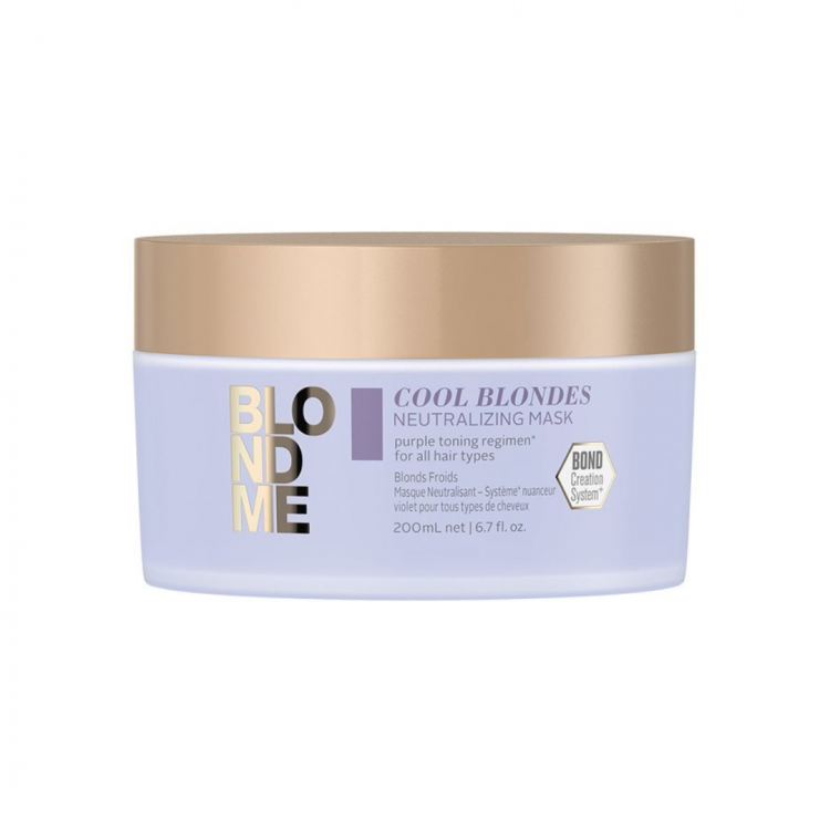 BLONDME Mascarilla neutralizante para rubios fríos Schwarzkopf